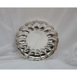 A George V silver lobed bowl, of circular form, London, 1933, William Comyns & Sons Ltd,