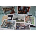 The Arborite Collection 1975, including prints of six contemporary British Artists,