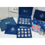 A Royal mint 2012 Queen's Diamond Jubilee coin set comprising a limited edition presentation of 15,