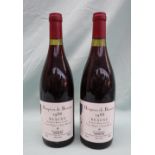 Two bottles of Hospices de Beaune, 1988,