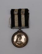 A Queen Victoria Service Medal Order of St John,