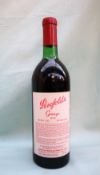 One bottle of Penfolds Grange, Bin 95, Vintage 1982,