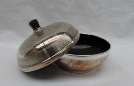 A George VI Silver powder pot,