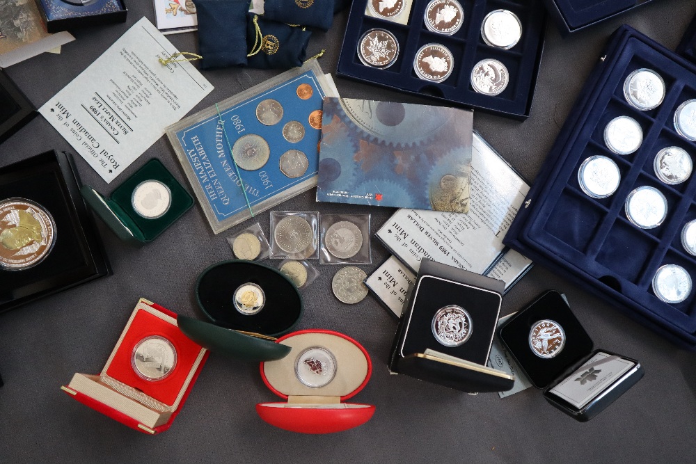 A collection of modern coins including two volumes of "Diana portraits of a princess", - Image 6 of 6