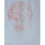 Andrew Vicari Alun Head portrait pastels Signed and dated 2011 45 x 39cm ****Artists Resale