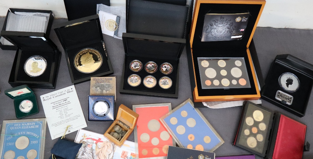 A collection of modern coins including two volumes of "Diana portraits of a princess", - Image 2 of 6