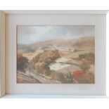 Arthur Miles (1905-1987) Nr Newport Watercolour Signed and dated '71 27 x 36.