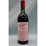 One bottle of Penfolds Grange, Bin 95, Vintage 1982,