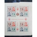 MONACO - Bloc Croix rouge 1949. Cachet. Neuf -