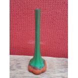 DAUM - Vase soliflore. Haut : 17 cm -