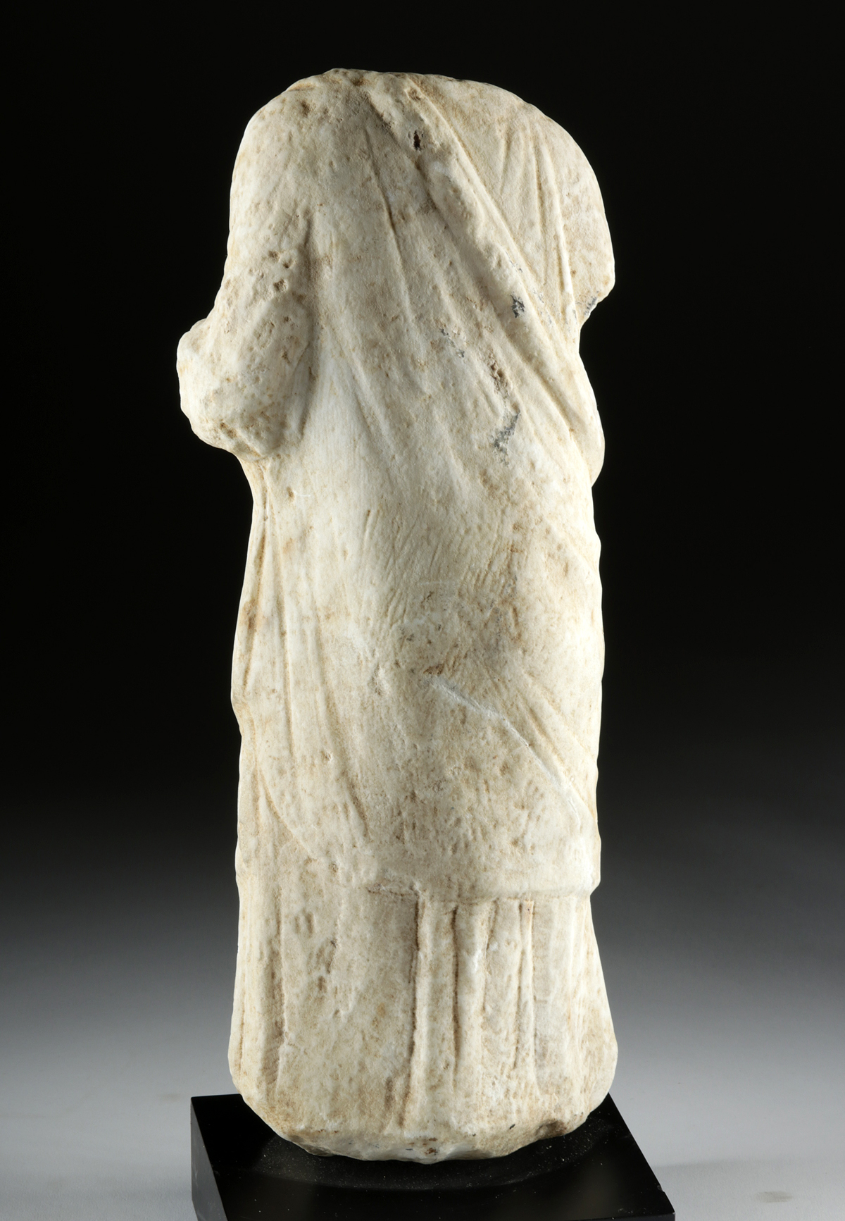 Greek Hellenistic Marble Muse - Beautiful - Image 4 of 4