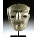 Fine Chontal Greenstone Mask, ex-Bellak