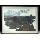 Signed John Solem Viscosity Etching - Grand Canyon