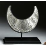 Nazca Silver Head Ornament / Pectoral