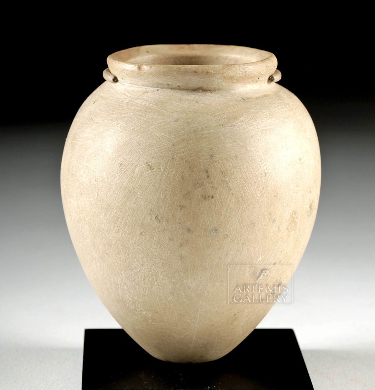 Egyptian Pre-Dynastic Stone Acorn Vessel