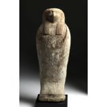 Rare Egyptian Wood Sarcophagus of Falcon / Horus