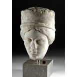 Published Roman Marble Head of a Woman, ex-Christie's