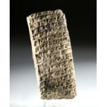 Mesopotamian Clay Cuneiform Tablet