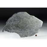 Huge Campo del Cielo Iron Meteorite Slab - 4.8 pounds!