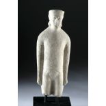 Tall Cypriot Limestone Figure - Standing Male Youth