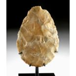 Mousterian Neanderthal Stone Bifacial Hand Axe