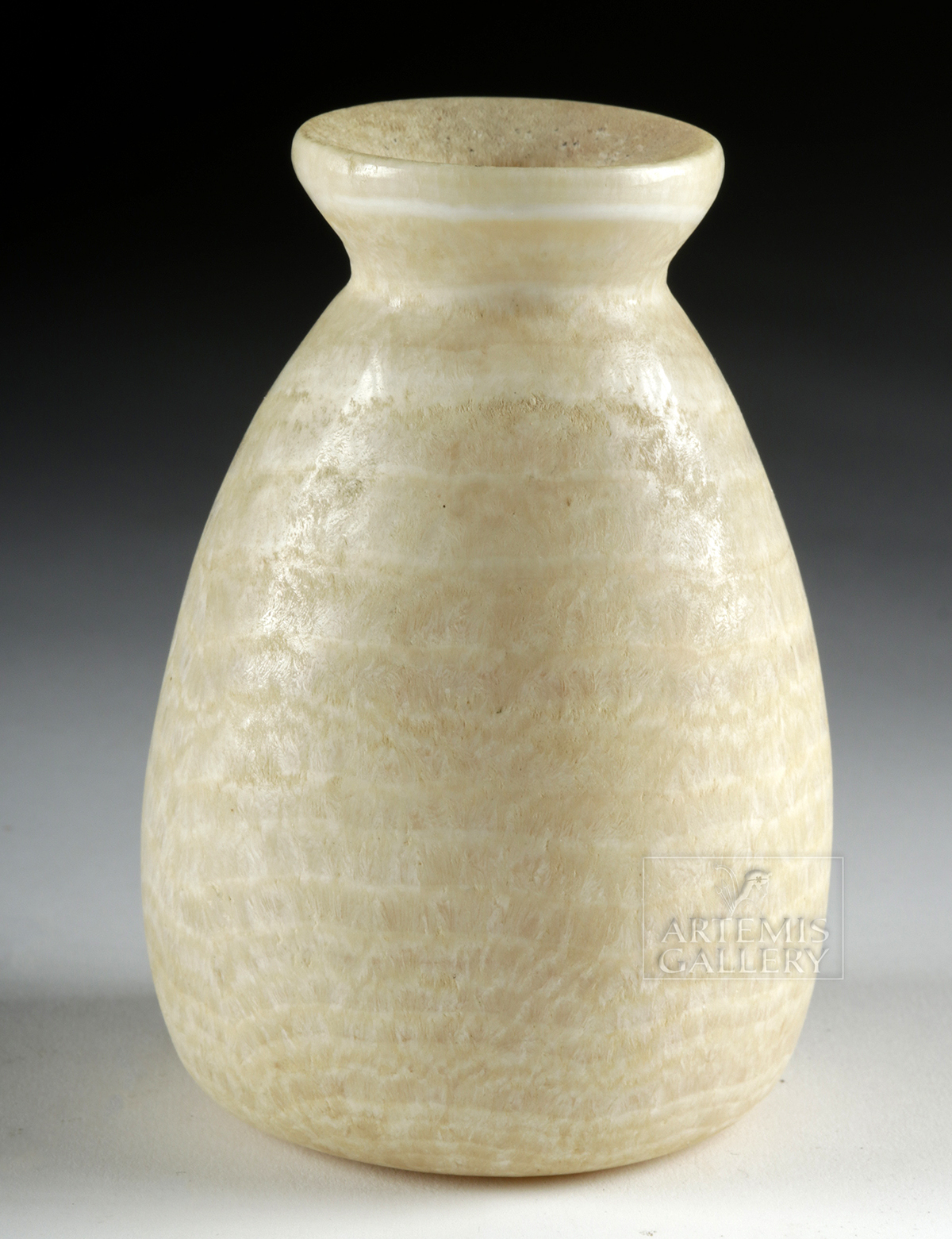Beautiful Egyptian Banded Alabaster Vessel - Image 4 of 6