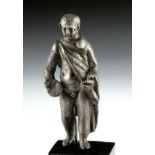 Roman Silver Amulet / Statue of Nude Athlete - 19.6 g