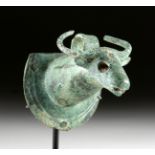 Anatolian Bronze Bull Protome