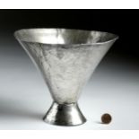 Large Sican Silver Conical Beaker, 230.5 g