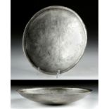 Lovely Roman Silver Bowl - Shallow Mastos - 349.5 g