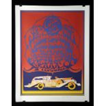 Cosmic Car Show Poster Signed by Stanley Mouse