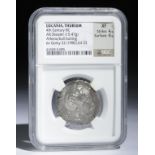 Greek Lucanian Silver Distater Coin - 15.47 g