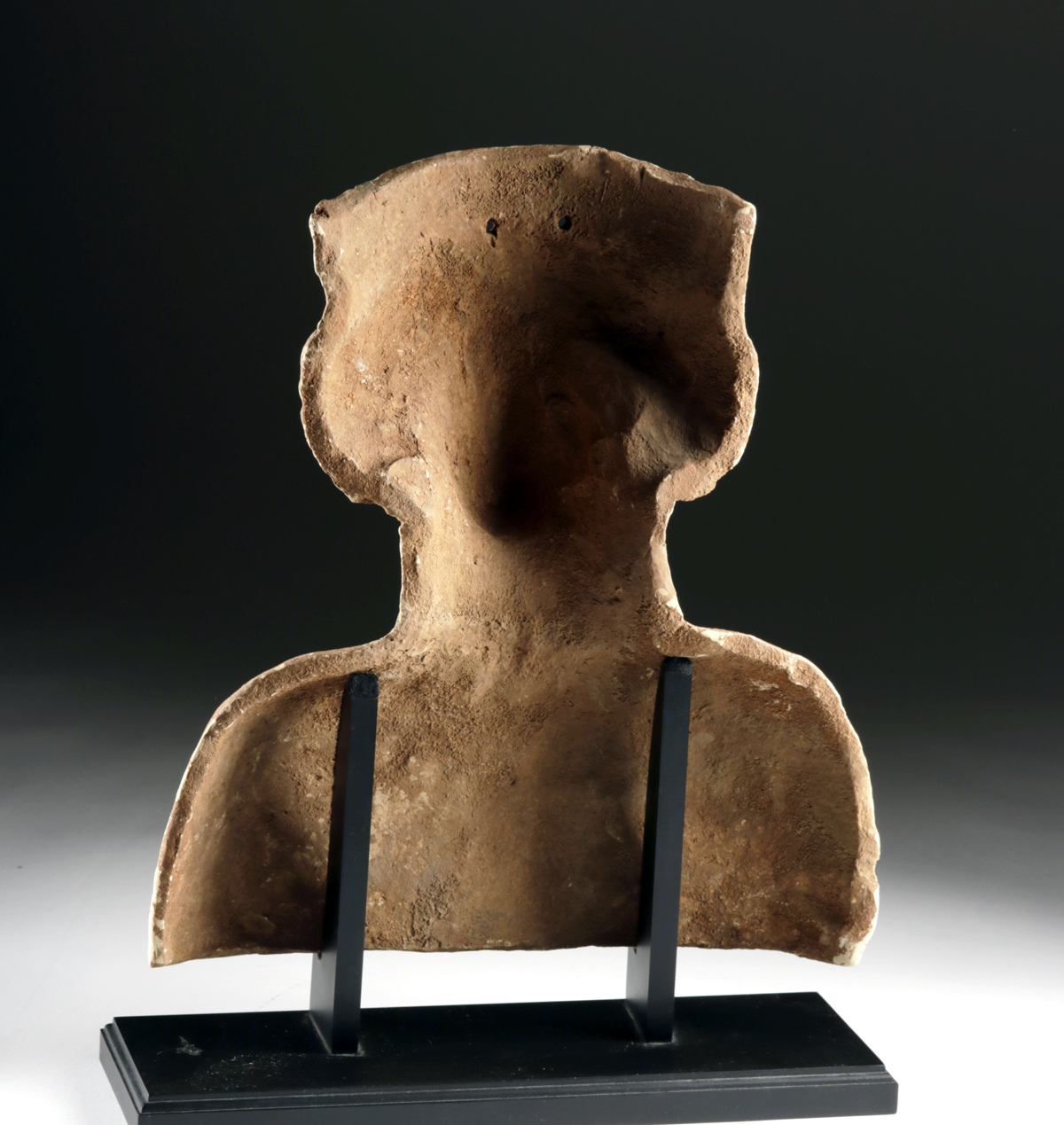 Large Archaic Greek Terracotta Protome - Goddess - Image 4 of 4