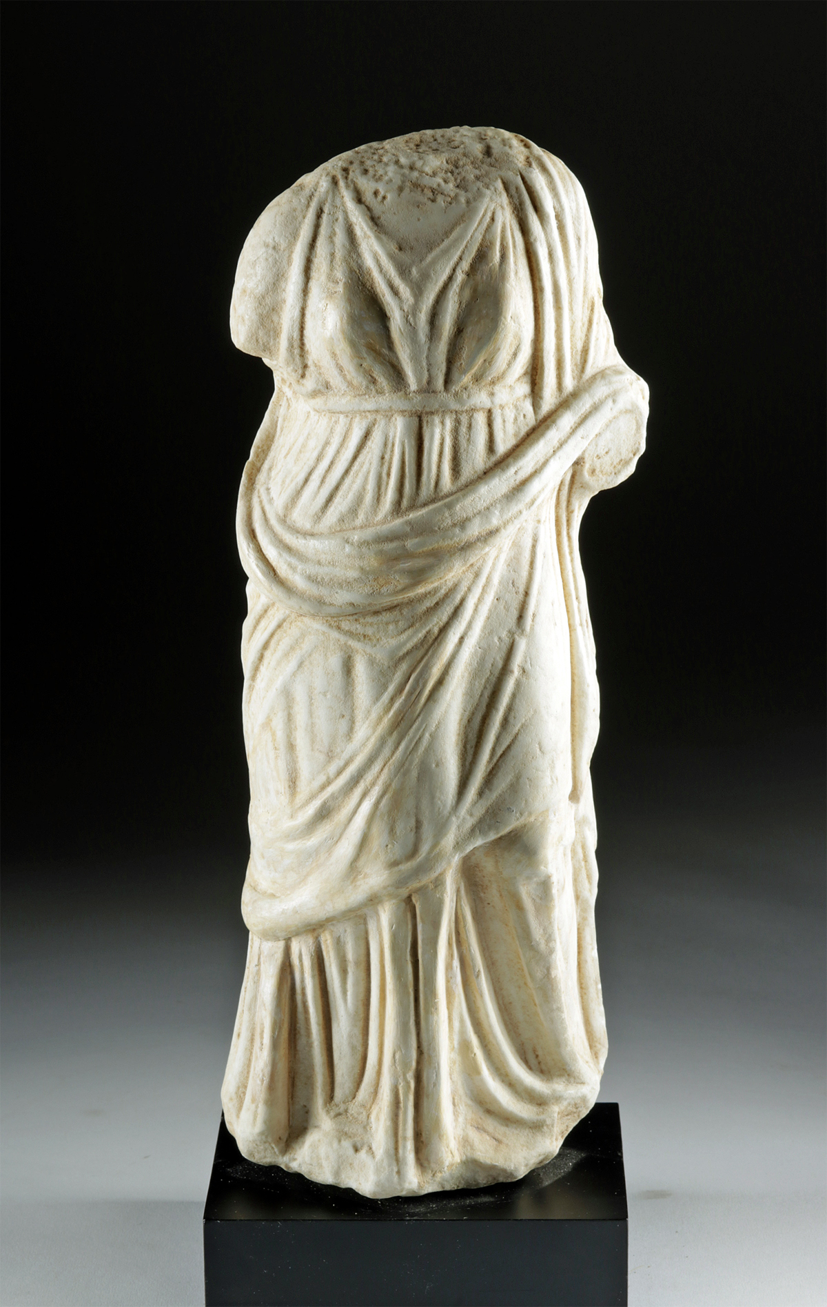 Greek Hellenistic Marble Muse - Beautiful