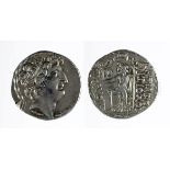 Greek Silver Tetradrachm Antiochus VIII Epiphanes 16.1g