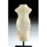 Anatolian Marble Figural Idol