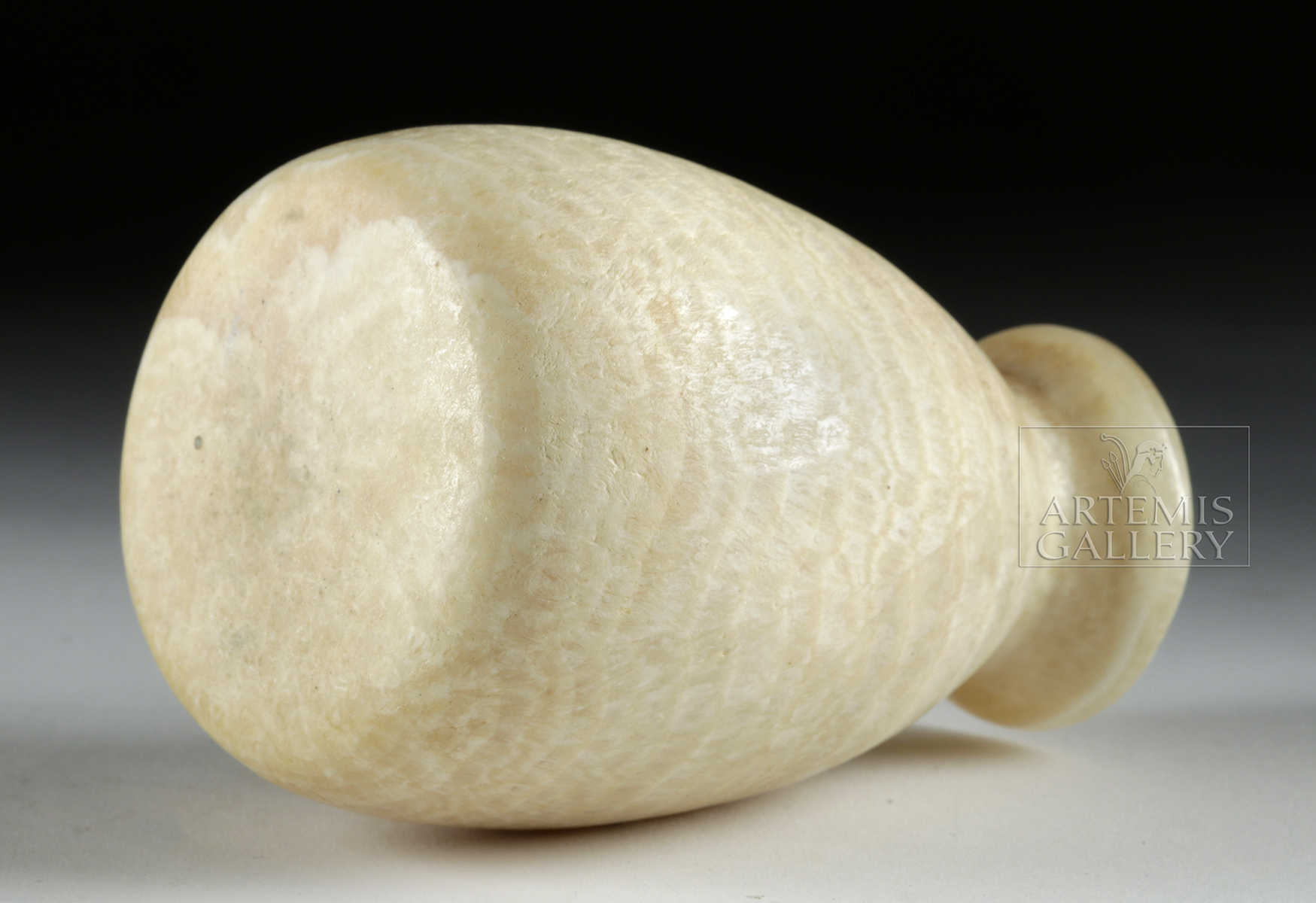 Beautiful Egyptian Banded Alabaster Vessel - Image 6 of 6