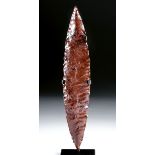 Colima Mahogany Obsidian Spear Blade