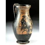 Greek Attic Black-Figure Olpe, ex-Sotheby PB w/ TL