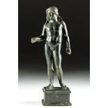 Very Fine Roman Bronze Apollo Statuette
