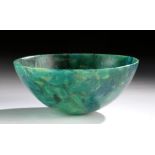 Amazing Roman Green Mosaic Glass Bowl