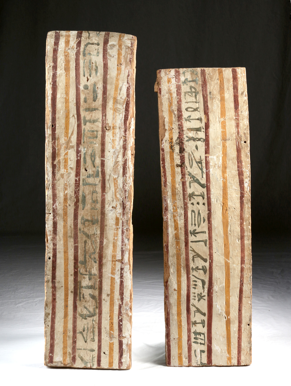 Published & Translated Egyptian Wood Sarcophagus Panels - Image 4 of 4