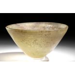 Published Large Roman Glass Mastoid Bowl