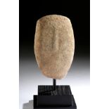 Large Greek Cycladic II Marble Head