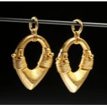 Published Parthian Massive Gold Earrings - 67.5