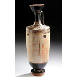 Exceptional Greek Attic White Ground Lekythos w/ TL