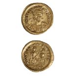 Byzantine / Late Roman Theodosius II Gold Coin - 4.3 g