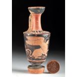 Rare Miniature Greek Attic Lekythos w/ Sphinx