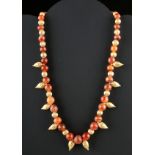 Published Achaemenid Gold / Carnelian Necklace