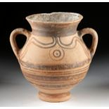 Mycenaean Pottery Handled Amphora w/ TL